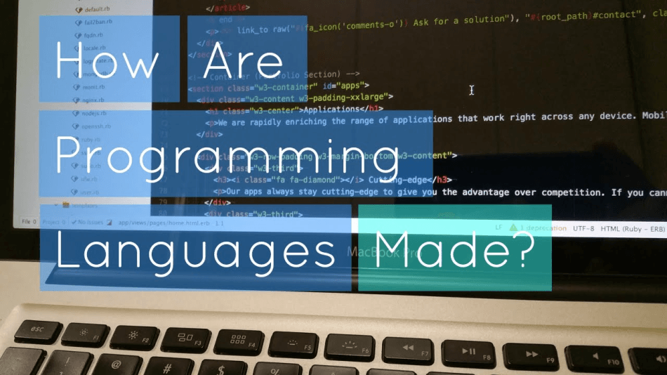 How are programming languages created?