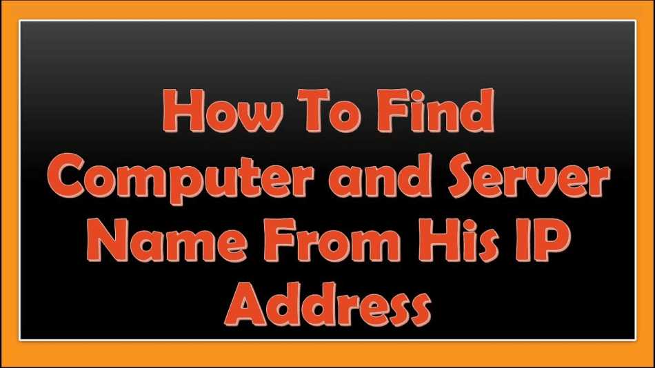 Methods to Find the IP Address from a Hostname